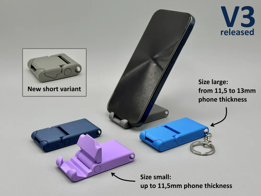 هولدر موبایل تاشو جاسوییچی مدل Pocket Stand ضد ضربه