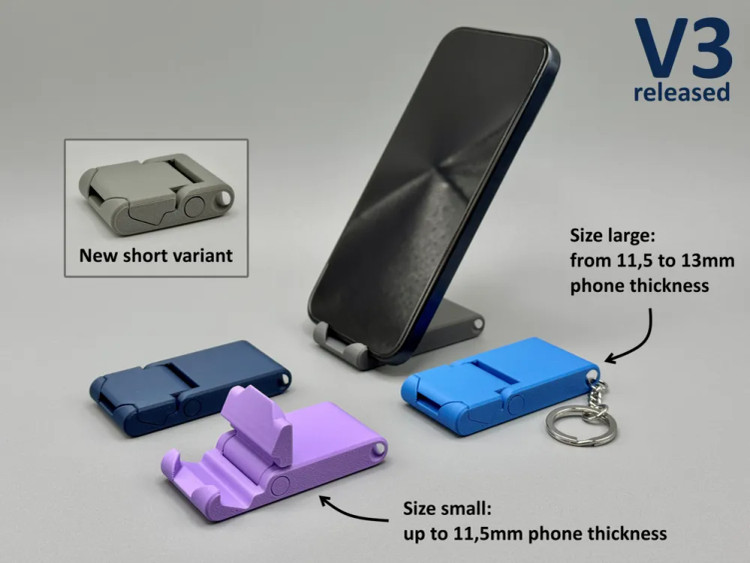 هولدر موبایل تاشو جاسوییچی مدل Pocket Stand ضد ضربه